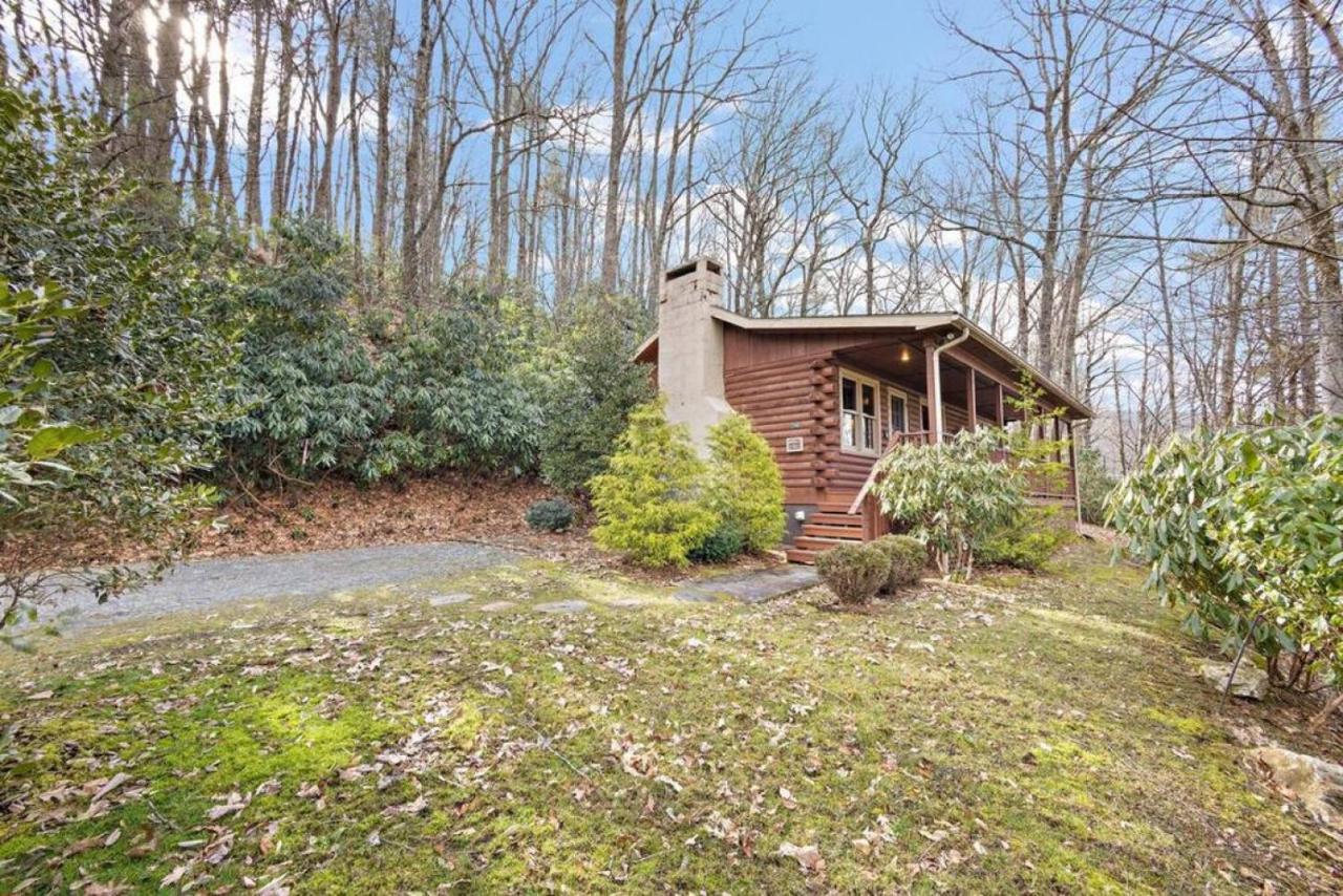 Log Cabin On Peaceful River 布洛英罗克山 外观 照片